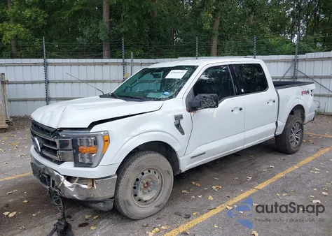 2021 Ford F-150 Lariat z USA, uszkodzony, nr VIN 1FTFW1E1XMFC73952